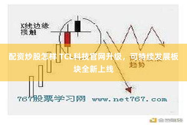 配资炒股怎样 TCL科技官网升级，可持续发展板块全新上线