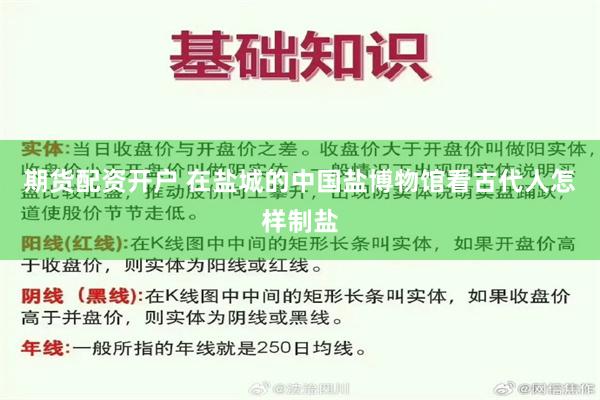 期货配资开户 在盐城的中国盐博物馆看古代人怎样制盐