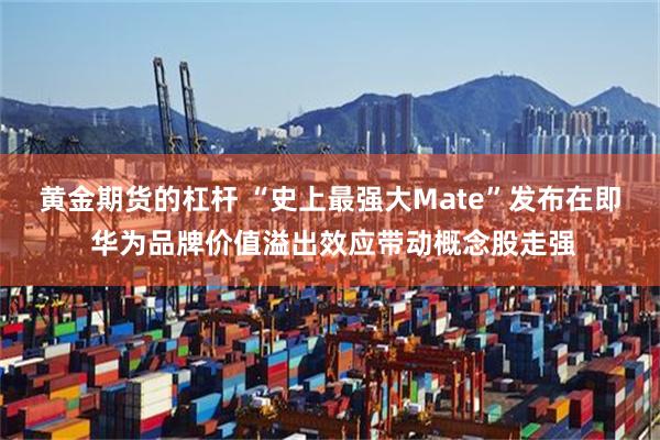 黄金期货的杠杆 “史上最强大Mate”发布在即 华为品牌价值溢出效应带动概念股走强